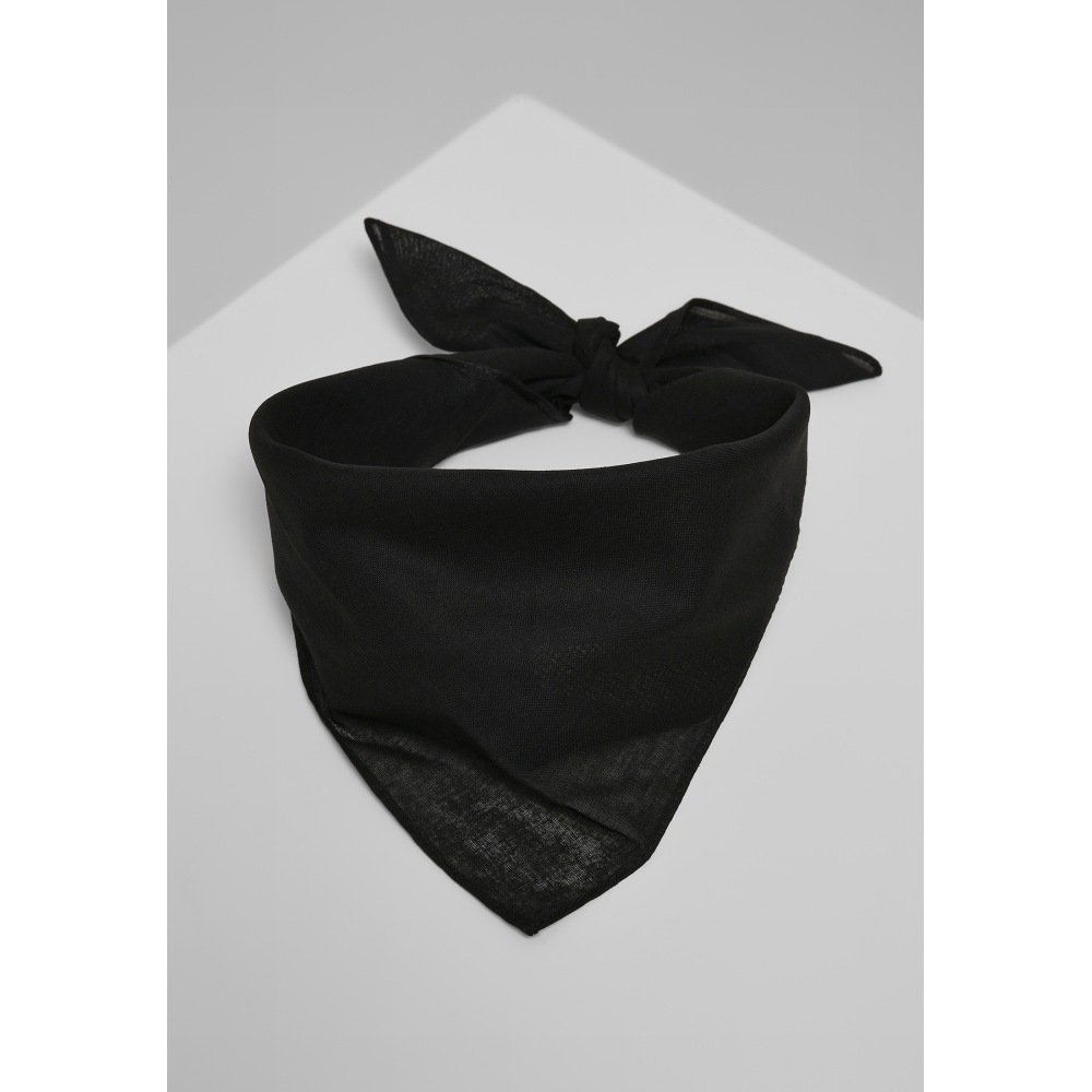 Urban Classics - Bandana 3-Pack black/black one size Bandana - Schwarz